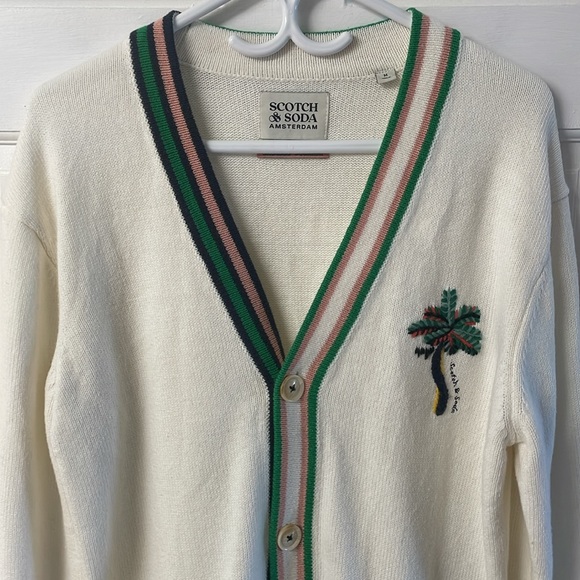 Scotch & Soda Endless Summer button up unisex cardigan women’s size M - Picture 2 of 14